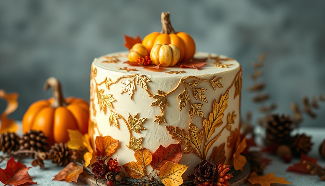 edible gold leaf cake decoration