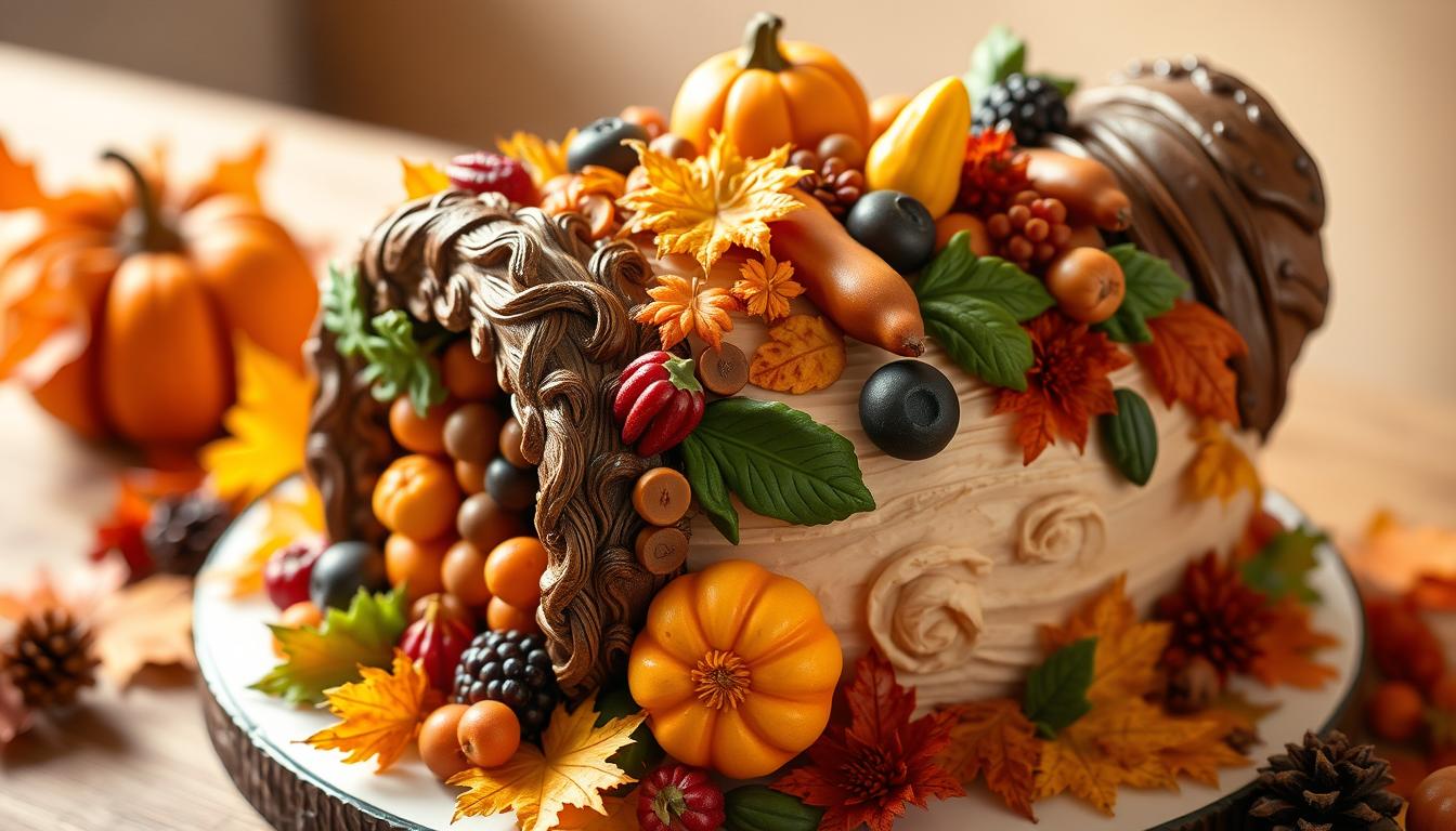 pumpkin cake decorations