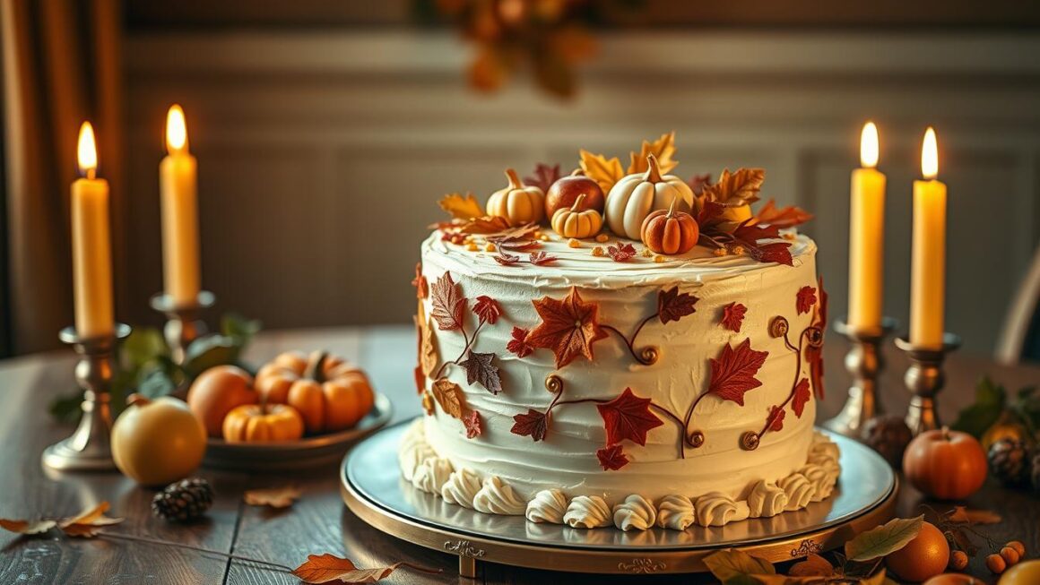thanksgiving cake decorations