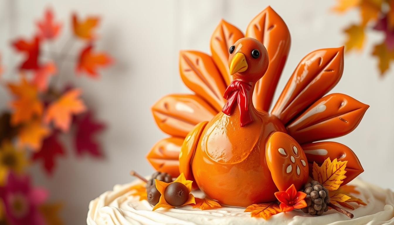 turkey cake topper