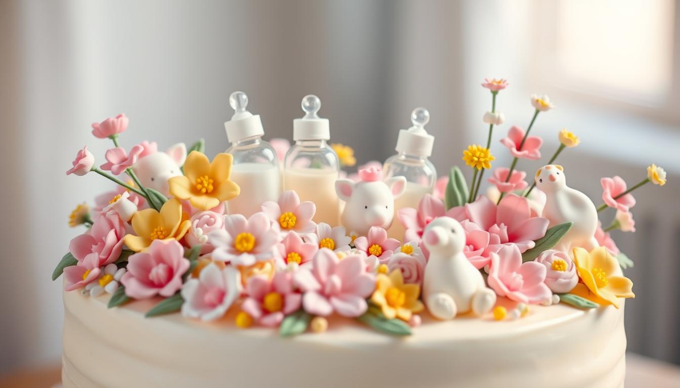 gum paste cake decorations