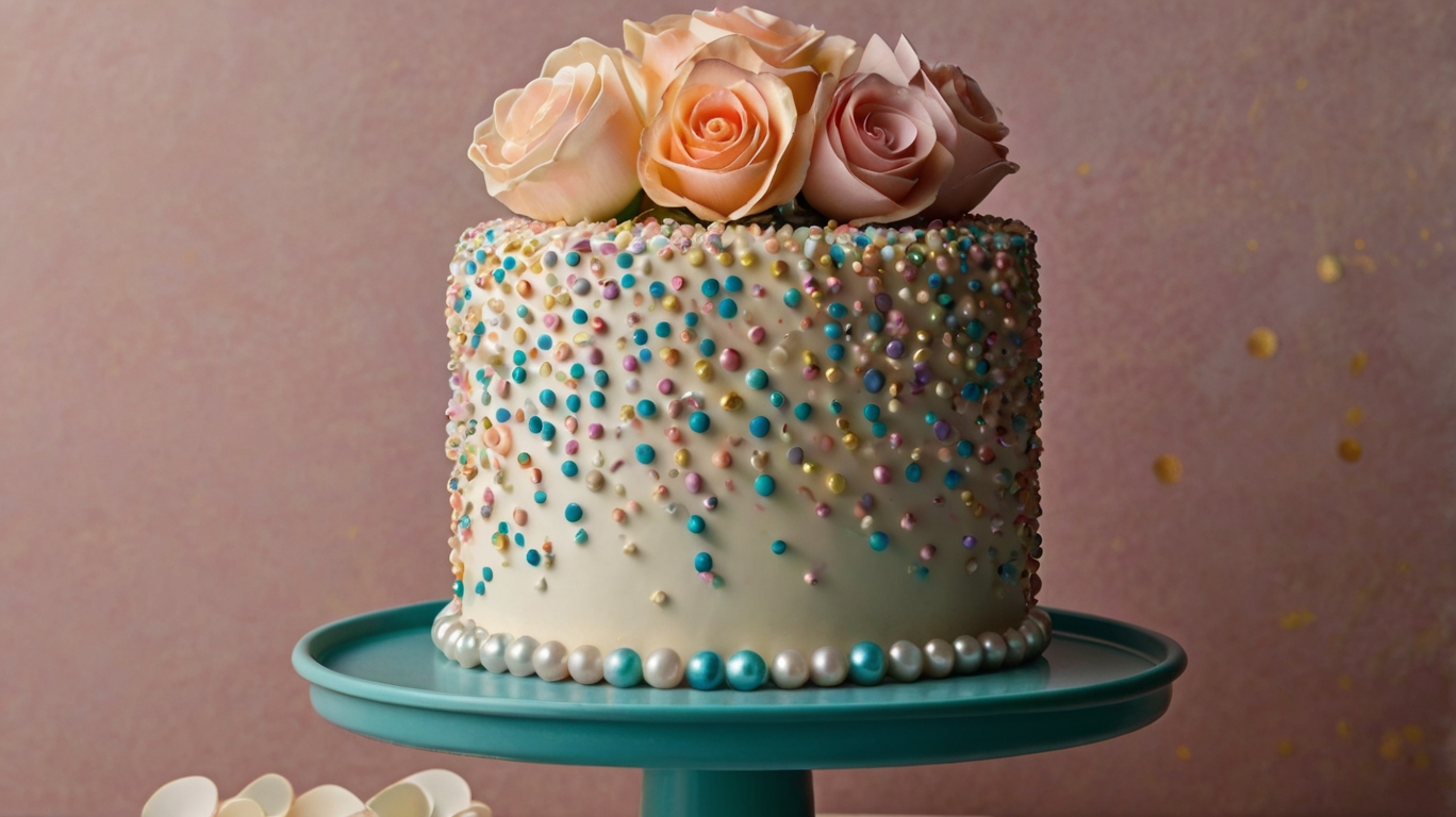 sugar pearl cake decorations